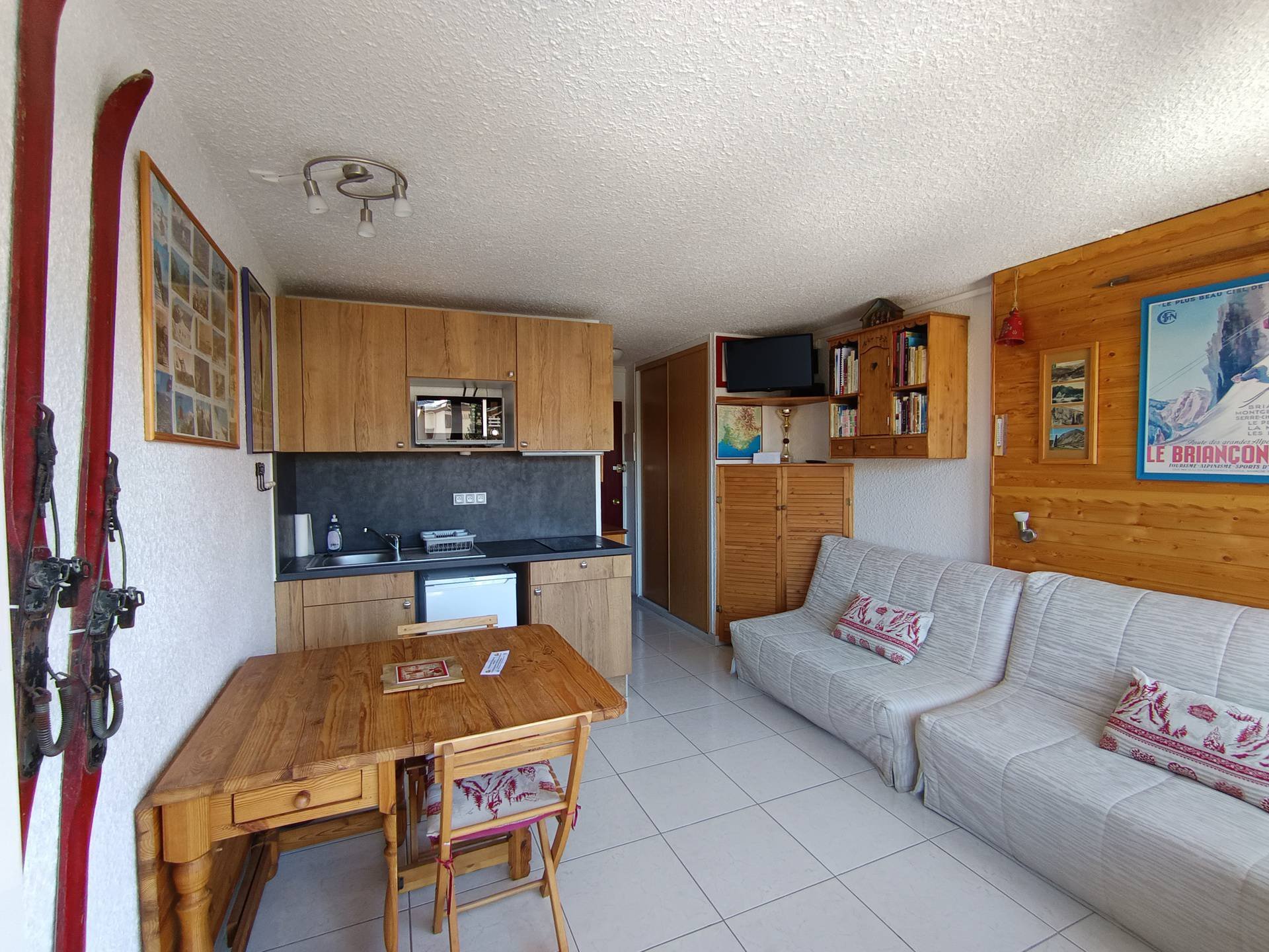 Studio 2 personnes - Appartements RENARDIERE - Montgenèvre
