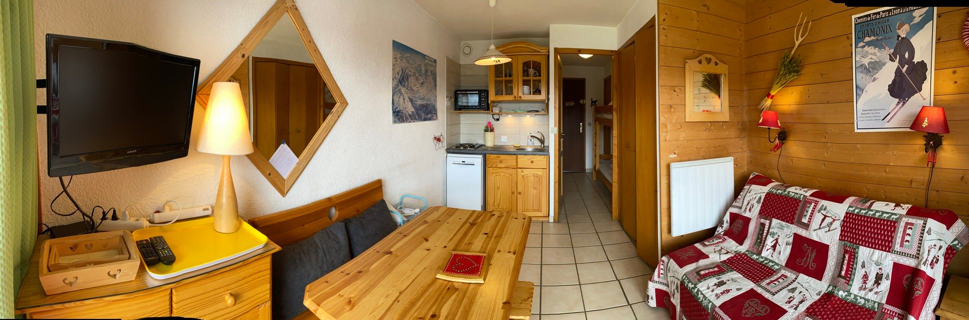 Studio 4 personnes Confort - Appartements ARVIRE - Les Saisies