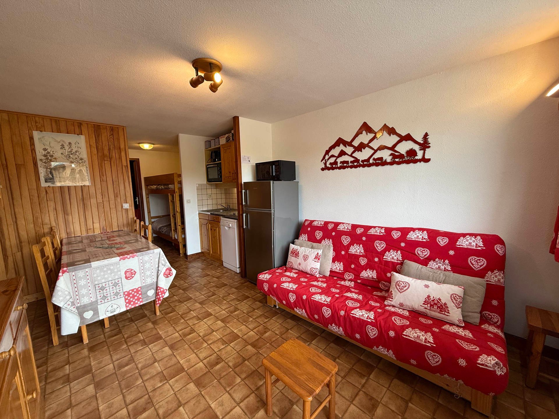 Studio 5 personnes Confort - Appartements VILLAGE 3 - Les Saisies